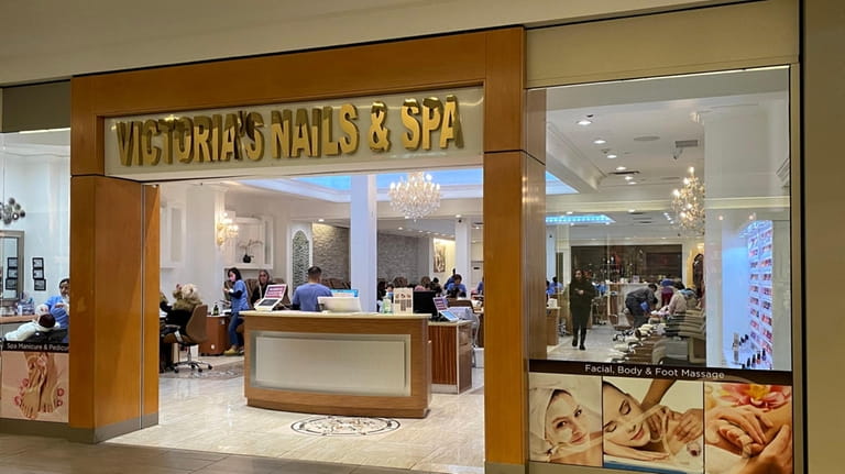 Victoria’s Nails & Spa at the Broadway Commons mall in...
